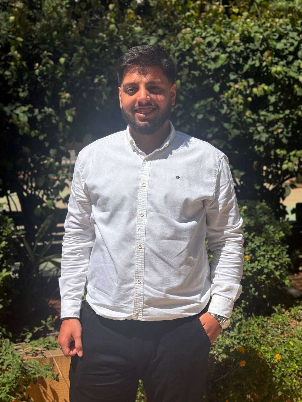 Portrait of Ali Haidar